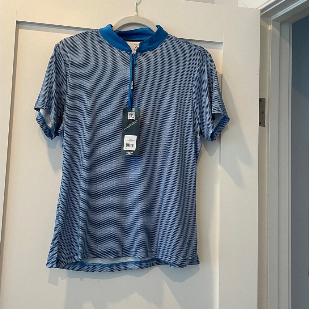 NWT Women’s Blue Golf Polo - Medium